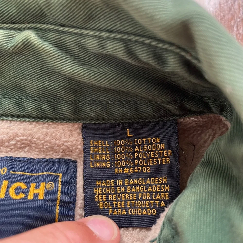 Woolrich classic button